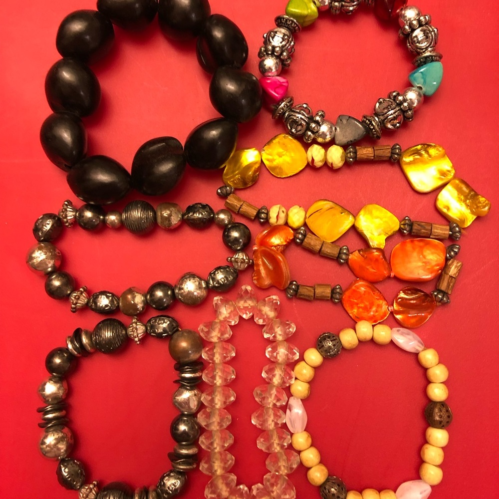 8 Elastic Bracelets